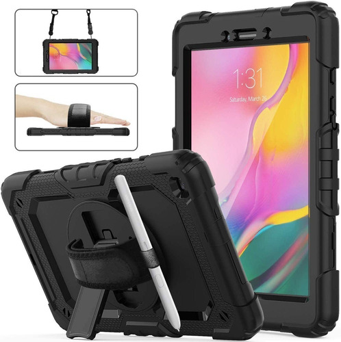 Galaxy Tab A 8.0 Case 2019 W Screen Protector Sm-t290/t295