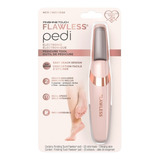 Flawless Pedi Kit Para Pedicure Con Rodillo Eléctrico Color Rosa Pálido