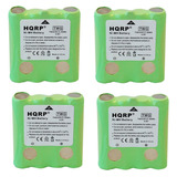 Hqrp 4-pack Batería Compatible Con Cobra Fa-bp Fabp Frs100 F