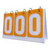 Score Keeper Marcador Flip Score Board Score Para Amarillo