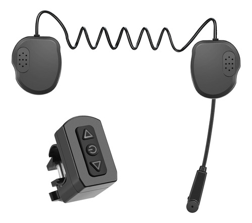 Auriculares Bluetooth Para Casco Con Micrófono Y Controlador