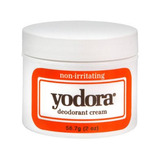 Crema Desodorante Yodora No Irritante De 2 Onzas
