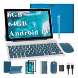 Tabletas Android 13 , Tableta 2 En 1 De 10 Pulgadas, Tablet.