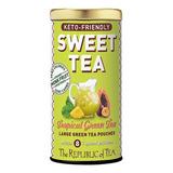 The Republic Of Tea Iced Tropical Green Sweet Tea, 8 Ct