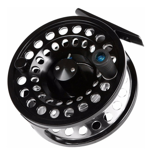 Reel De Mosca Kunnan Avalom Lìnea 5/6 + 2 Spool Y Estuche Color Negro