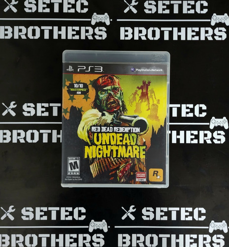 Red Dead Redemption Undead Nightmare Ps3! Sb