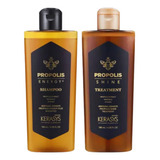 Kit Kerasys Propolis Shampoo Energy+ Tratamento Shine 180ml