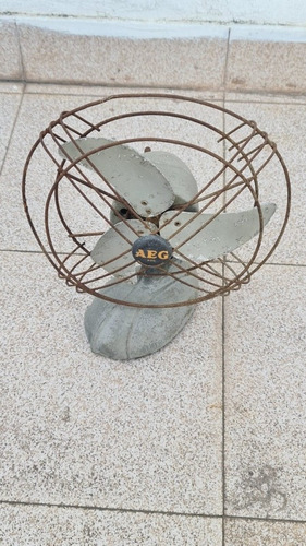 Ventilador Antiguo Adorno Aeg 