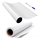 Vinilo Pizarra Blanca Pizarrón Para Marcador 60cm X 1 Metro