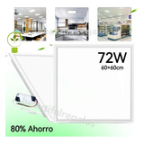 Panel Led Cuadrado Plafon Led 60x60 Cm 72w 6300 Lm 6500k