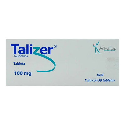 Talizer Tableta 100 Mg, 50 Tabletas | Envío gratis