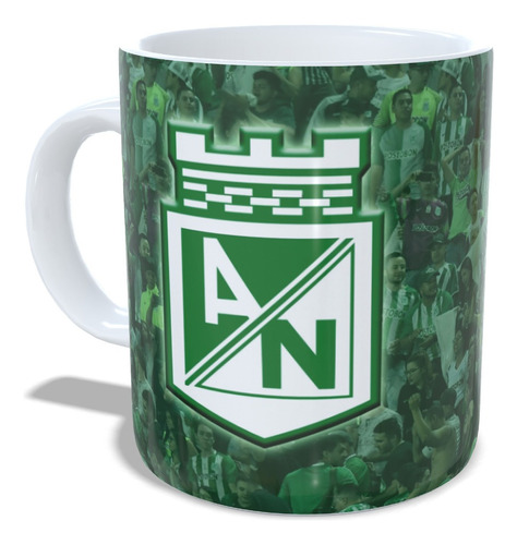 Mugs Personalizado Equipos Futbol Pocillos Atlético Nacional