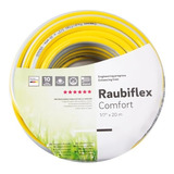 Manguera Mallada Premium Raubiflex Amarilla 1/2 X 20mt Rehau