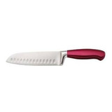 Cuchillo Santoku Hampton Forge Essencut Argentum Clear Blade