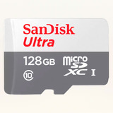 Cartão Memória Micro Sd Sandisk 128gb Classe10ultra Original