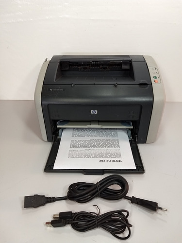 Impressora Laser Hp Laserjet 1010 Toner Com Detalhes Leia