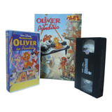 Oliver Y Su Pandilla Vhs Con Cuento,clásicos De Walt Disney