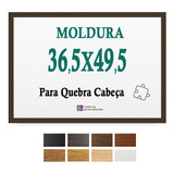 Moldura Tabaco 49,5 X 36,5 Quebra Cabeça Grow 500 Pçs + Petg