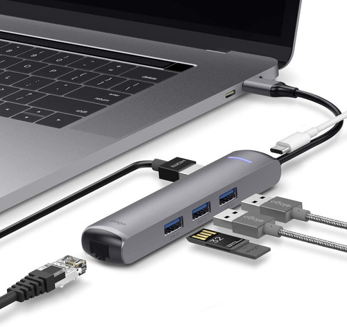 Ethernet  En  - [hdmi Multi Hub Usb-c] [puerto Ethern...