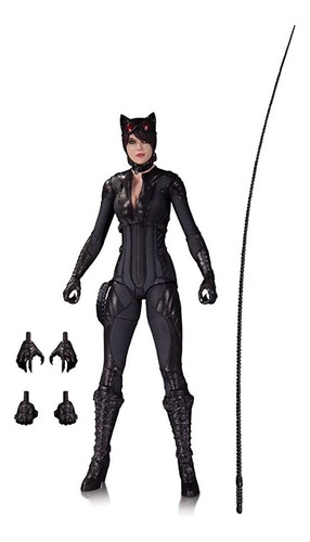 Dc Collectibles Batman Arkham Knight: Catwoman Figura De Ac.