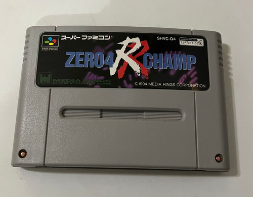 Zero4 Rr Champ - Sn - Super Famicom Original Jp