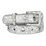 Cinturones Delgados Con Diamantes De Imitación Para Mujer Ci