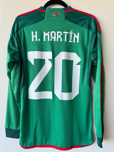 Henry Martin #20 - Hombres Small - Jersey Seleccion Mexicana