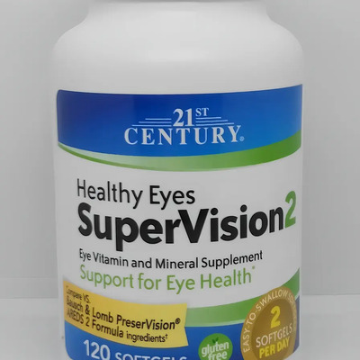 Super Vision 2 (Fórmula Preservisión Areds2) -120 cápsulas blandas Sabor N\u002FD | Envío gratis