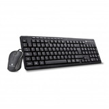 Teclado + Mouse Alámbrico Techzone Tz19comb01-la Usb Negro