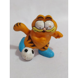 Figura Garfield Futbolista Ufs  Vintage