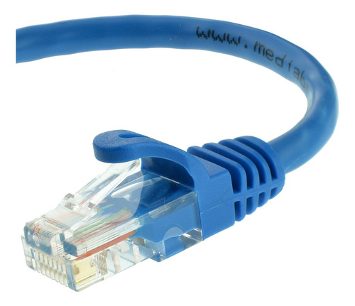 Cable Ethernet Cat5e De 20 Pies - Azul - Cable De Conexión -