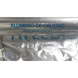 Rollo Papel Aluminio 1kg P Gastronomia Grueso Microonda 38m
