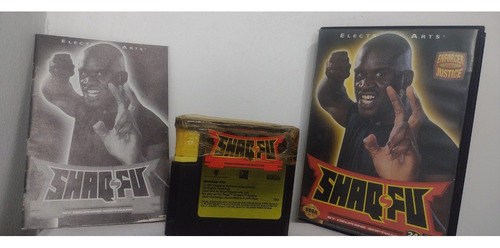 Shaq Fu Raridade Mega Drive/genesis C/caixa E  Manual