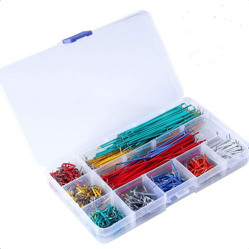 Cables Jumper Kit Para  Protoboard  840 Pcs 14 Tamaños