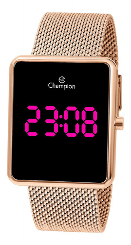 Relógio Champion Feminino Dourado Ouro 18k Promoção Original