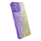 Funda Tipo Marmol Brillos Color Para iPhone 11 12 13 Pro Max