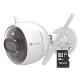 Ezviz Kit Cámara Bala Ip C3x-plus-64 2 Mp + 64 Gb Microsd