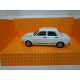 Fiat 128 Iava Blanco Con Verde 1/43 Cartrix Blanco