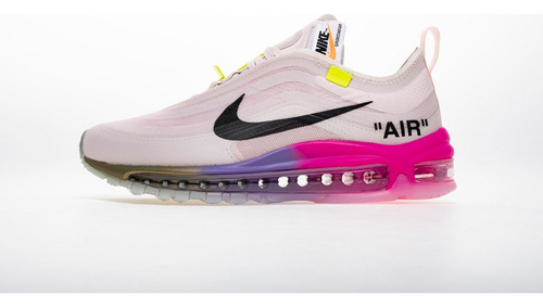 Nike Queen Air Max 97 Off White Rosa Leia A Descrição