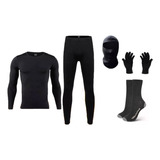 Equipo Termico Remera+calza+guantes+balaclava+medias Oslo