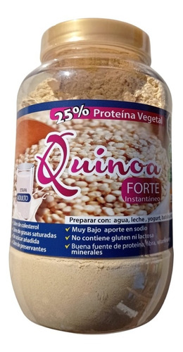 Proteina De Quinoa Forte Adulto/sin Gluten/ 1kg Agronewen