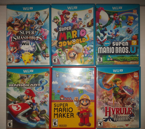 Set De Juegos Para Wii U  Colección 