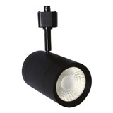 Lampara Interior Spot Riel Negro/plastico 100-240v Integrado Color Negro Tecnolite 22ysnled019mv30n