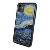 Funda Van Gogh Una Noche Estrellada 2 Todos Los Modelos