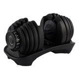 Dumbbell Halter Gallant Elite Pro 24kg Regulável Com Base