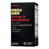 Gnc | Mega Men Energy Metabolism Multivitamin | 90 Caplets