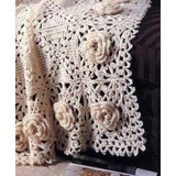 Mantas Tejidas A Mano-cortinas-almohadones Crochet-vestidos