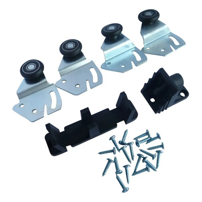 Sistema Corredizo Superior Para Puertas De Closet 2 Hojas