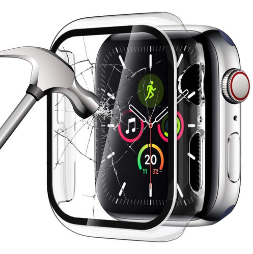 Case Con Proteccion N Pantalla 9h Compatible Con Apple Watch
