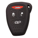 Funda Silicon Llave Chrysler Dodge Jeep 4 Botones Grandes